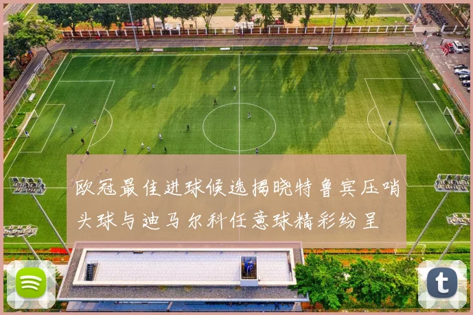 欧冠最佳进球候选揭晓特鲁宾压哨头球与迪马尔科任意球精彩纷呈
